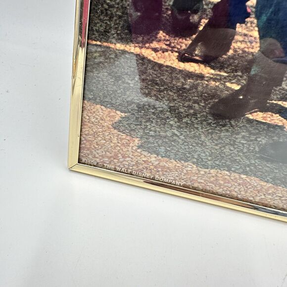 Vintage 80s 90s Mickey Mouse Walt Disney World Framed Poster Retro Souvenirs - Picture 6 of 7